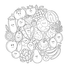 fruits on white background png