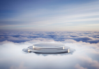 Podium Amongst the Clouds	