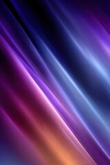 Obraz premium Abstract gradient background with blue, purple, and pink diagonal light streaks and glow