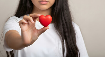 Two pairs of hands holding pink awareness ribbon on pink background, Breast cancer awareness with supportive hand gesture, Studio close-up of hands cradling vibrant pink ribbon, Symbolic protection an