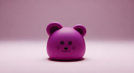 Minimalist studio shot with vibrant foreground object, High-key image with pastel background and deep accent color, Soft, clean composition emphasizing tender and caring mood, Commercial-quality close