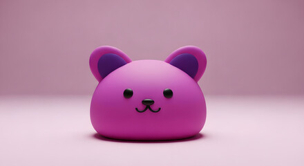 Minimalist studio shot with vibrant foreground object, High-key image with pastel background and deep accent color, Soft, clean composition emphasizing tender and caring mood, Commercial-quality close