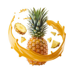set of pineapple