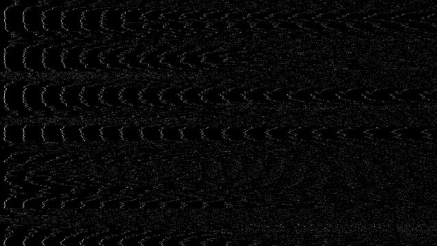 Signal distortion effect.Modulation glitch lines.Analog tv bad signal texture