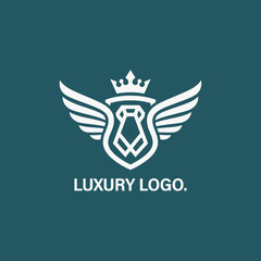 The logo is a Luxury embossed brand that focuses on simplicity, elegance, and ease of recognition.