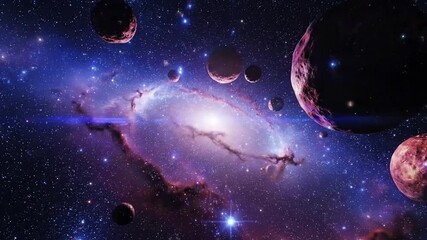 Galactic Core Pulsation: The luminous, energetic heart of a spiral galaxy, with brilliant light emanating from its center, subtly pulsating with immense cosmic energy. - Powered by Adobe