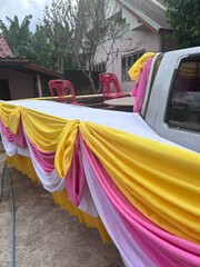 colorful boats on the river