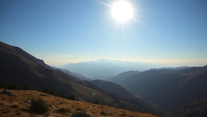 foothills. A sweeping landscape view of majestic mountains at their foothills. travel magazines, destination branding, wall prints, designed for outdoor magazines and nature guides, used by teachers.