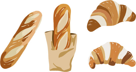 bread bakery png cliparts