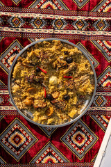 Arabian Kabsa in the Desert - Dubai Sharjah UAE - Middle Eastern Food