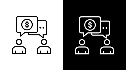 Discussing  White Icon Set Design