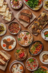 Fototapeta premium The best of Lebanese Food in Dubai - UAE - Lebanese cuisine