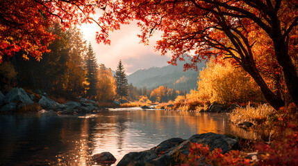 Fototapeta premium Authum