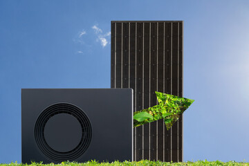 The combination of heat pump and photovoltaics is a green symbiosis &ndash; increasing the value of the property.