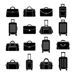 "Stylish Black Handbags Collection &ndash; Elegant Designer Purse Icons"