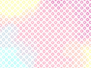 鹿の子文様①　グラデーションが美しい和柄の背景