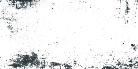 Dynamic abstract grunge texture featuring bold black ink splatters, drips, streaks, and chaotic scratch marks on a transparent.