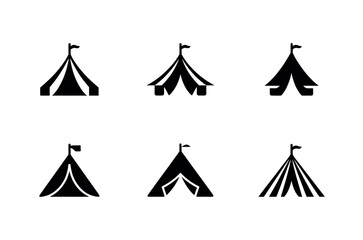 Outdoor Tent Icon Style