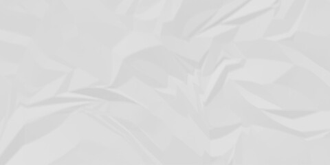 Creased white surface abstract ripped rough canvas old paper crumple texture wrinkle parchment empty letter texture.	