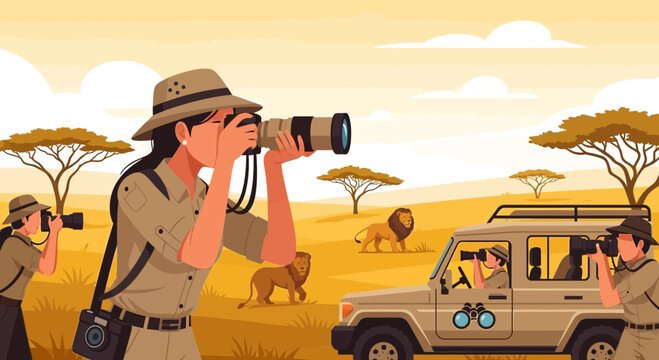 Safari adventure: Capturing the beauty of wildlife through photography expeditions