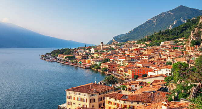 Lemone , Limone sul Garda, Brescia, Lombardy, Lake Garda. 