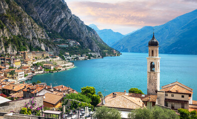Lemone , Limone sul Garda, Brescia, Lombardy, Lake Garda. 