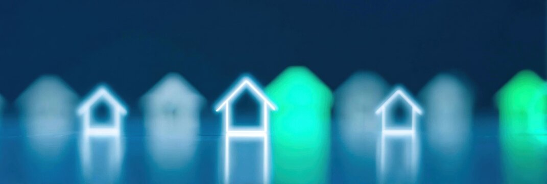 Modern Green Innovation and Smart Home Technology Premium Energy Efficiency for Futuristic Digital Marketing and Advertising