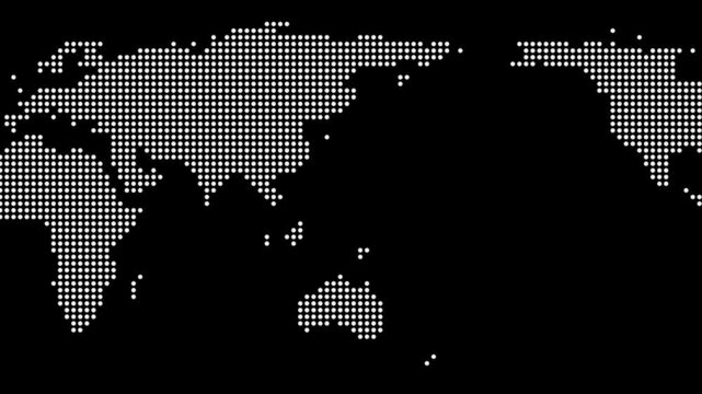 World map background loop