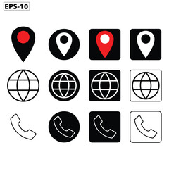 icon design template,vector icon design template, web icon, location icon, call icon template