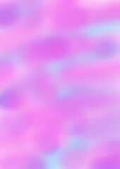 Pastel tone purple pink blue gradient defocused abstract background.