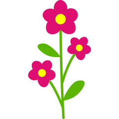 Cute Flower Illustration