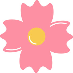 Cute Flower Illustration