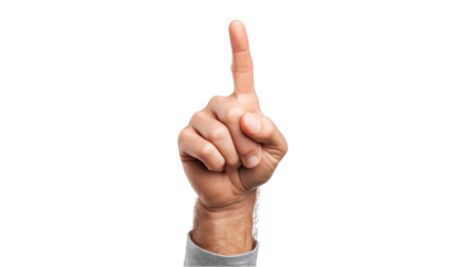 Number One Hand Gesture: Sign Language Symbol