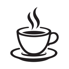 coffee cup icon vector 