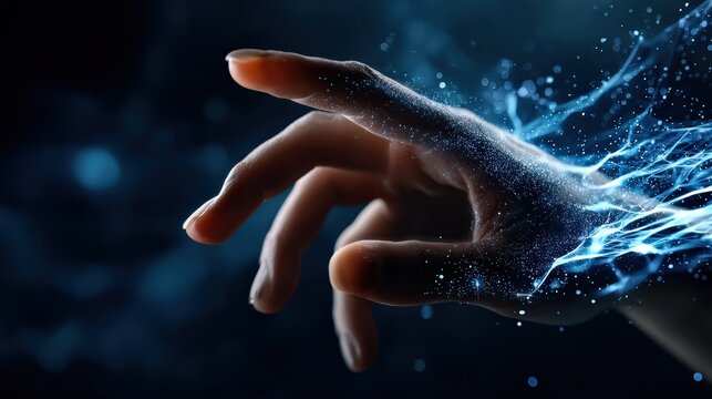 Cybersecurity Lock Symbol Displayed on Digital Laptop Interface