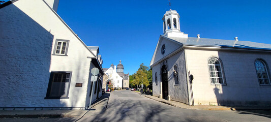 Rue des Ursuline, the oldest street in Trois-Rivières  Quebec, Canada