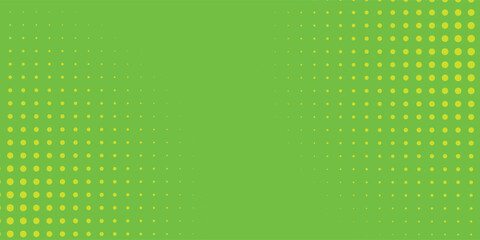 Dots halftone yellow green color pattern gradient texture backgroun modern dotted
