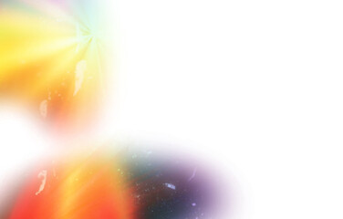 Light leaks photo film overaly effect PNG