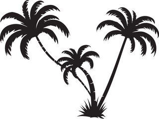 Obraz premium Tropical Palm Tree Bundle