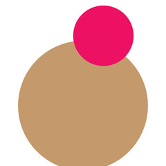 Bling shape collection, Abstract minimal element mid century vector set