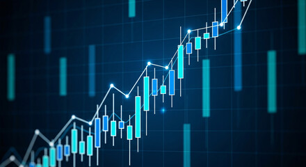 Financial Chart Business Growth Investment Graph Upward Trend