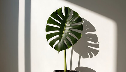 Contemporary studio composition featuring everyday object and crisp sunlight, elegant shadows across wall and floor, soft gradient background, copy-space friendly