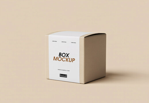 Box Packaging Mockup Design
