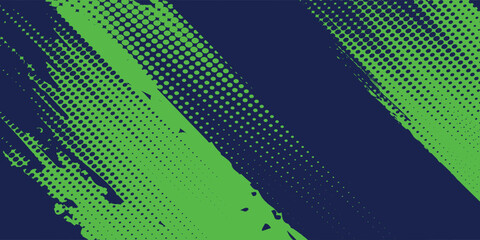 Green sports background design with abstract modern template. Vector illustration of sports players in various activities modern pop up