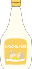 마요네즈mayonnaise소스sauce_테두리