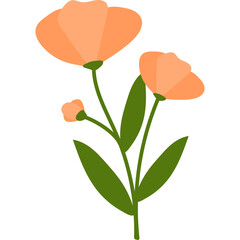 Cute Flower Illustration