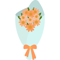 Flower Bouquet Illustration