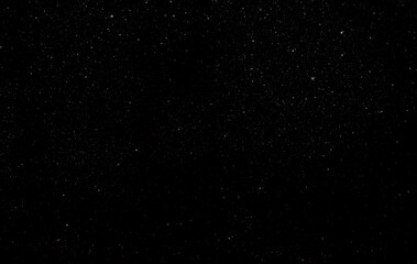Fototapeta premium Space star shape sky night background, black starry cosmos abstract pattern dark blue science, textile cosmic galaxy astronomy decoration fantasy wallpaper landscape.