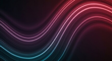 Naklejka premium Abstract background with smooth liquid surface reflecting soft light and deep colors. Swirling patterns create a dynamic, shimmering effect, black, color, deep