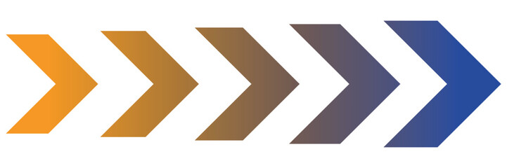 Colorful arrow speed graphic design. Symbolizing motion, fast, moving arrow, going, acceleration, progress, and direction. Transparent and PNG background vector illustration